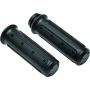 Kuryakyn 6123 Heavy Industry Grips Throttle-By-Wire Black
