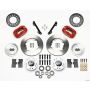 Wilwood 140-11008-R Forged Dynalite Front Kit 11.00in Red 79-81 Camaro
