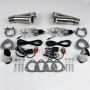 Granatelli Motor Sports 307540K Electronic Exhaust Cutout Systems - Stainless Steel - Weld In