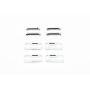 Putco 401063 17-20 Ford SuperDuty Door Handle Covers (4DR) w/ Driver Keyhole (Covers Functional Sensors)
