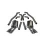 CORSA Performance 14971 Corsa 2012-2015 Chevrolet Camaro Coupe ZL1 6.2L V8 Polished Sport Cat-Back + XO Exhaust