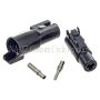 NAMZ HDD-XL-KIT Deutsch HD Series 1-Position Male & Female Connectors w/Solid Terminals (HD 72180-94/72181-94)