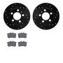 Dynamic Friction 8502-74034 Rotor Kit
