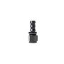 Radium Engineering 14-0206 PUSHLOK HOSE END, 8AN STRAIGHT