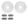 Dynamic Friction 4502-80104 Rotor Kit