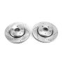 PowerStop JBR1545XPR PowerStop Evolution Performance Drilled, Slotted & Plated Brake Rotor Pair
