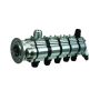 Moroso 22515 T3 Series Alston 5 Stage Dry Sump Oil Pump - Tri-Lobe - V-Band Clamp - 1.200 Pressure