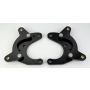 Wilwood 249-11536/37 Brackets (2) - HD Front - 65-76 A-Body Drum Mopar 11in Rotor