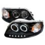SPYDER 5010292 1PC Projector Headlights - CCFL Halo - Black