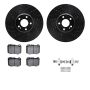 Dynamic Friction 8512-63071 Rotor Kit