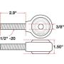 SPECIALTY PRODUCTS COMPANY 15744 XAXIS ROD END BALL JOINT