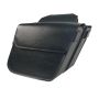 Willie & Max 58802-00 Universal Raptor Standard Slant Saddlebags (14 in L x 12 W x 5.5 H) - Black