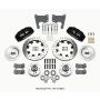 Wilwood 140-15198-D Dynapro 6 Front Hub Kit 12.19in Drilled 65-72 CDP C Body -Drum