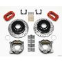 Wilwood 140-7578-DR Forged Dynalite P/S Park Brake Kit Drilled Red Chevy 12 Bolt-Spec 3.15in Brng