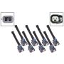 ICT BILLET ICTWAINJ32 Harness Adapter Mini Del phi Multec 2 to EV6