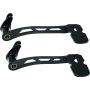 Kuryakyn 9649 Girder Brake Pedal With Lowers Black