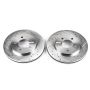 PowerStop AR8739XPR PowerStop Evolution Performance Drilled, Slotted & Plated Brake Rotor Pair