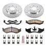 PowerStop K2119-36 Z36 Truck and SUV Carbon-Fiber Ceramic Brake Pad and Drilled & Slotted Rotor Kit
