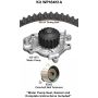 Dayco WP184K1A Water Pump Kit
