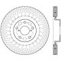 StopTech 12-15 Lexus IS350 Cross Drilled Right Front Rotor
