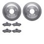 Dynamic Friction 6502-52081 Rotor Kit