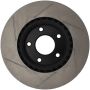 Stoptech 126.42074SR Power Slot 03-05 350Z / 03-04 G35 / 03-05 G35X SportStop Slotted Front Right Rotor