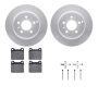 Dynamic Friction 4612-27007 Rotor Kit
