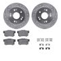 Dynamic Friction 7512-59028 Rotor Kit