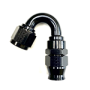 FRAGOLA FRG681508-BL Hose Fitting #8 150 Deg PTFE Black