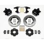 Wilwood 140-10208-D Combination Parking Brake Rear Kit 11.00in Drilled Civic / Integra Drum 2.46 Hub Offset