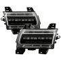 SPYDER 5088543 Front Fender LED Lights - Sequential LED Turn Signal Lights - Black