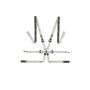 OMP Safety Harness One-D 2In Pull Down - Black/White (Fia 8853-2016)