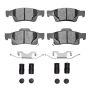 Dynamic Friction 1551-1498-01 Brake Pad Kt