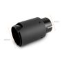 Mishimoto MMEXH-TIP-CFM25BK Carbon Fiber Muffler Tip 2.5in Inlet 3.5in Outlet M Black