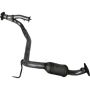 FORTLUFT 4401860 Rear Driver Side EPA (Federal) Direct-Fit Catalytic Converter for 05-11 Toyota Tacoma