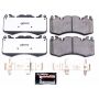 PowerStop Z36-1426 PowerStop - Z36 Truck and SUV Carbon-Fiber Ceramic Brake Pads with Hardware Kit
