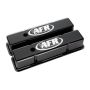 SBC Tall Alum Valve Cvr Black w/AFR Logo
