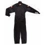 RACEQUIP RQP1959995 Black Suit Single Layer Kids Large Black Trim