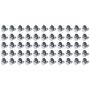 Ti22 PERFORMANCE TIP8108-50 Large Head Dzus Buttons .500 Long 50 Pack