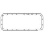Cometic Gasket C5606-032 Cometic Chrysler Gen-2 Hemi .032in AFM Oil Pan Gasket