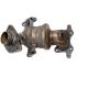 FORTLUFT 4401649 Front EPA (Federal) Direct-Fit Catalytic Converter for 15-20 Honda Fit