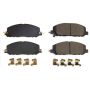 PowerStop 17-2230 PowerStop - Z17 Low-Dust Ceramic Brake Pads with Hardware