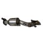FORTLUFT 4401861 Front Driver Side EPA (Federal) Direct-Fit Catalytic Converter for 16-20 Toyota Tacoma