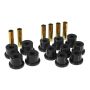 Prothane 73-87 GM Rear Spring & Shackle Bushings (w/ 1.5in Bushings) - Black