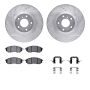 Dynamic Friction 7512-67091 Rotor Kit