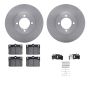 Dynamic Friction 6512-76126 Rotor Kit