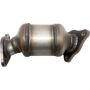 FORTLUFT 4401737 Front Passenger Side EPA (Federal) Direct-Fit Catalytic Converter for 10-11 Buick Lacrosse