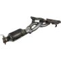 FORTLUFT 4401817 Passenger Side EPA (Federal) Direct-Fit Catalytic Converter for 07-17 Lexus LS