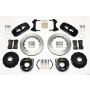 Wilwood 140-10950 AERO4 Rear P-Brake Kit 14.00in 2005-2014 Mustang