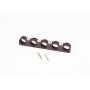 Radium Engineering 20-0231 HOSE SEPARATOR CLAMP, 5 WAY